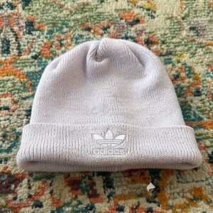 Lilac Adidas Beanie